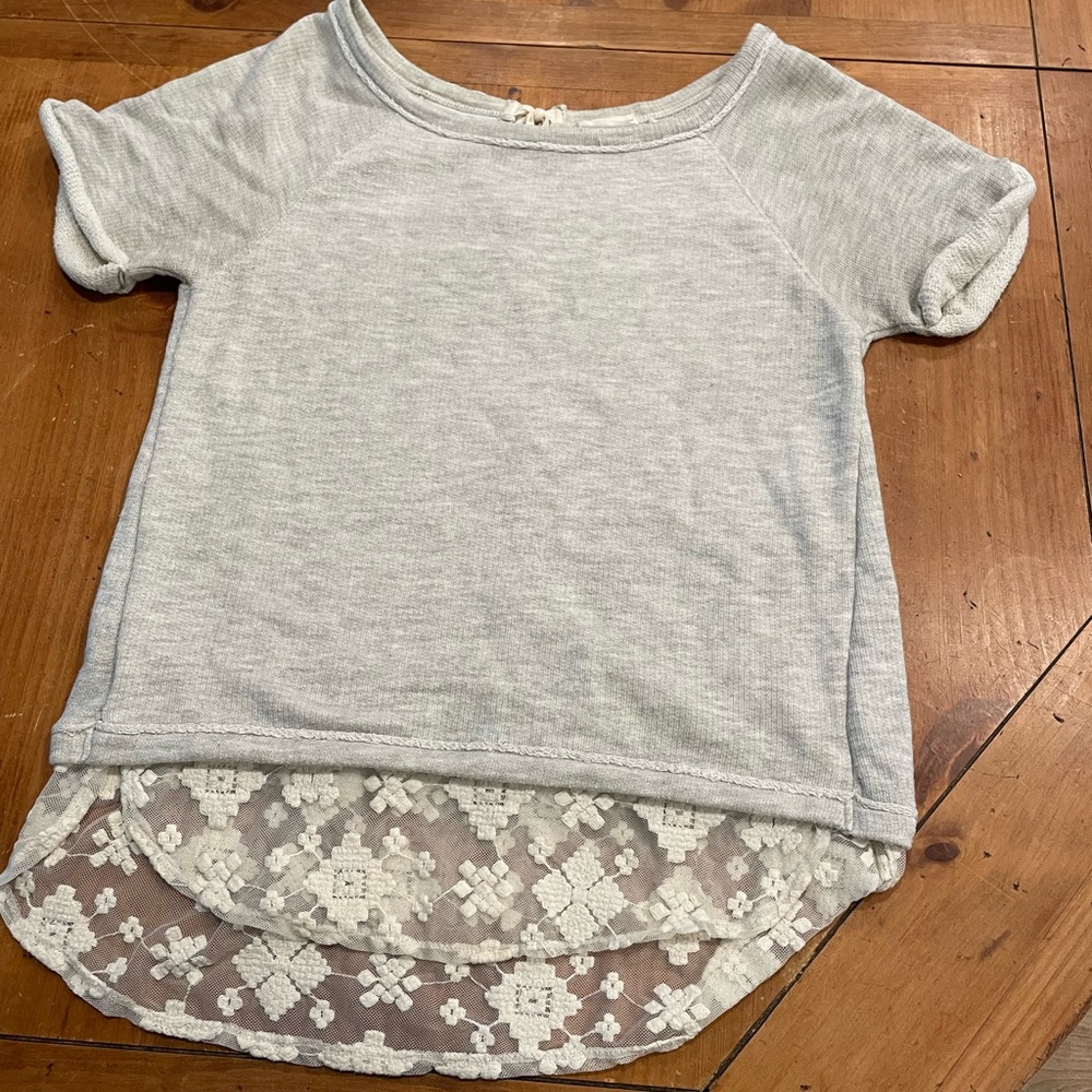 Zara Lacy Terry Sweatshirt